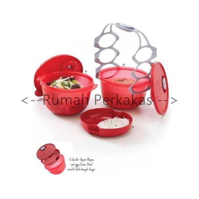Tupperware Tuperware Tuper ware TUPERWARE TUPER WARE Cater Bowl Rantang 2 susun dengan