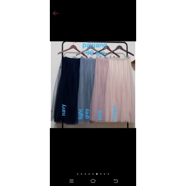 preloved rok tutu warna Hitam