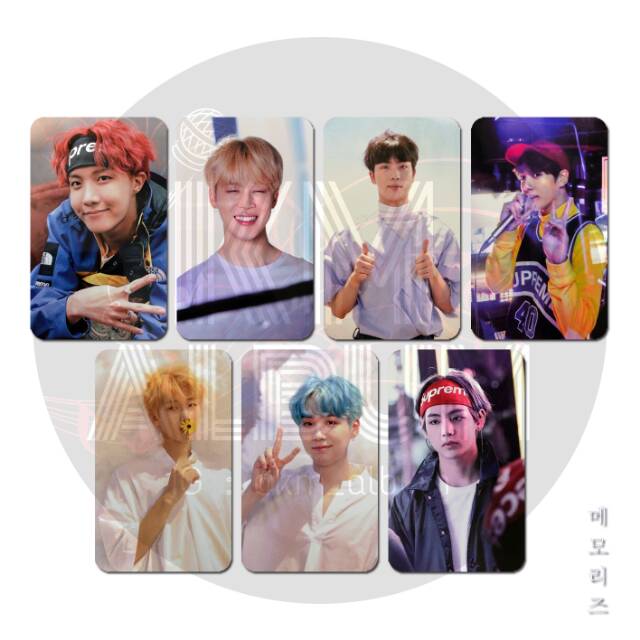 BTS 2017 MEMORIES DVD REPLICA PHOTOCARD