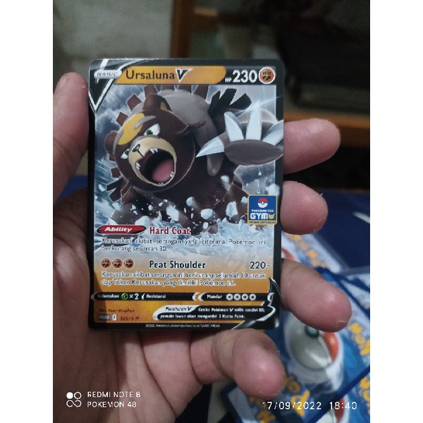 Kartu pokemon bahasa Indonesia ursaluna V