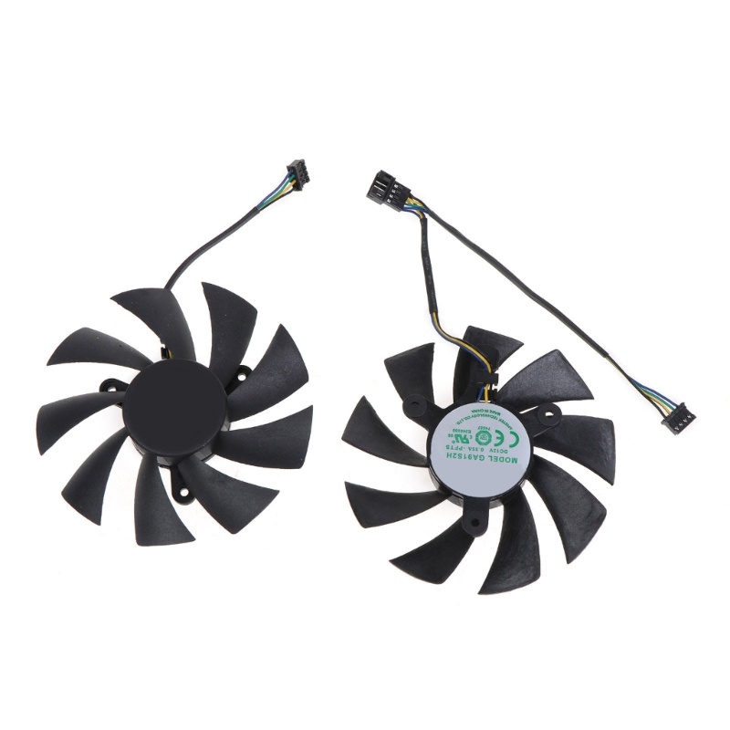 Bt 2buah 87mm GA92A2H 4Pin Kartu Grafis Kipas Pendingin Untuk Zotac GeForce Rtx2070Super Mini 8GB ZT-T20710E-10M VGA Coo