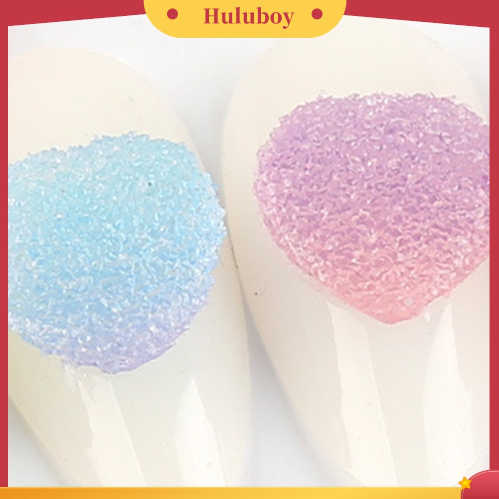 Huluboy Huluboy♡ 2 Kotak Aksesoris Dekorasi Nail Art Bentuk Hati Warna Campur