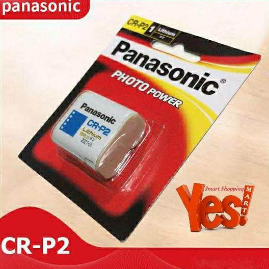 Panasonic Cr-P2 Crp2 Photo Power Lithium Battery