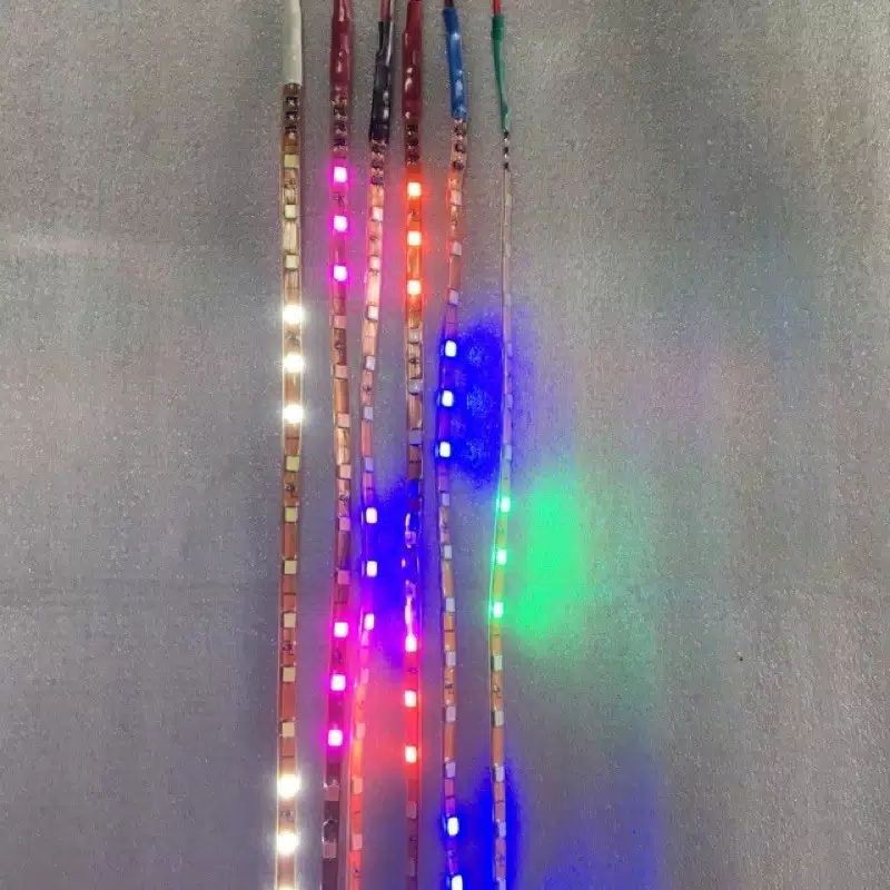 LAMPU LED STRIP KARET CUMI 24VOLT RUNNING FLEXIBLE WATERPROOF LAMPU KOLONG 135CM