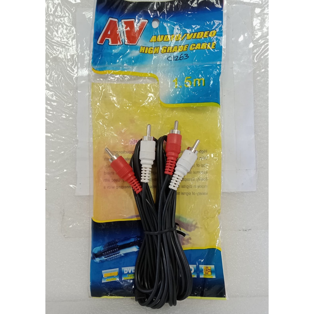 Kabel Audio RCA To RCA / Kabel RCA -00648