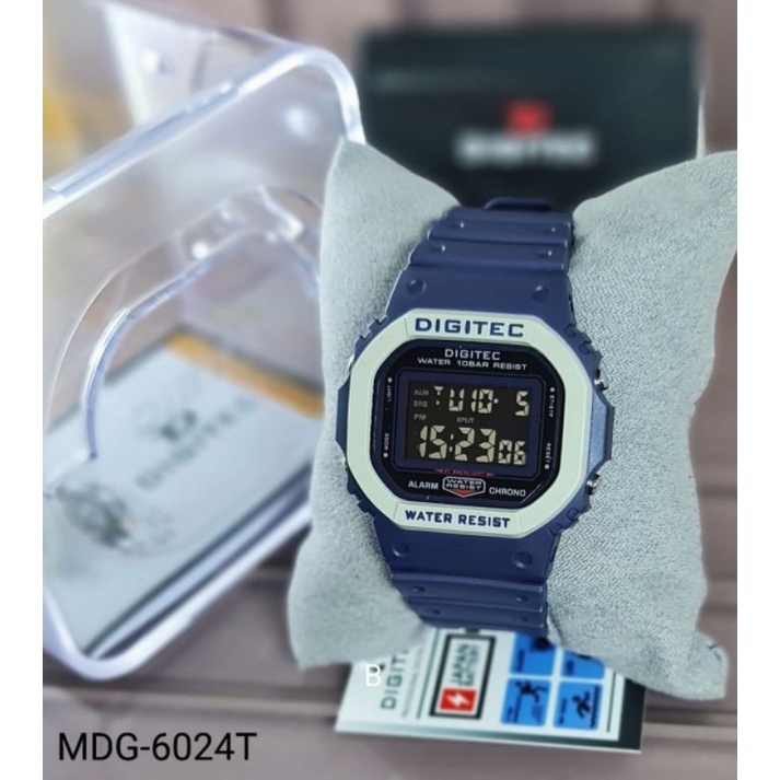 JAM TANGAN SPORT DIGITEC DIGITAL MDG-6024T ORIGINAL