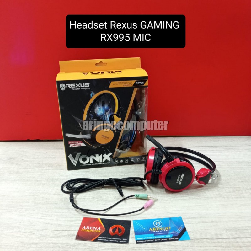 Headset Rexus GAMING RX995 MIC