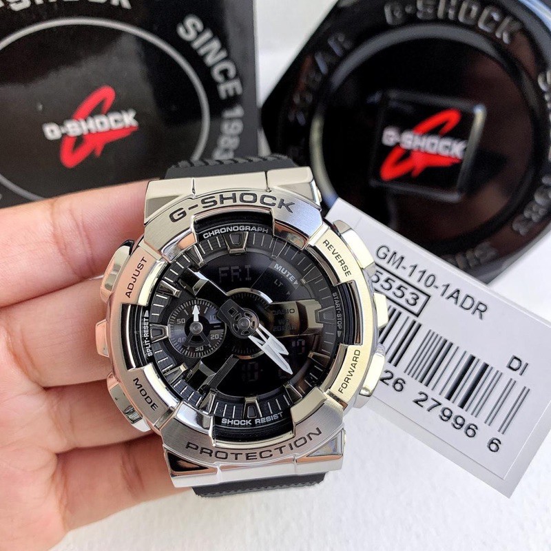 CASIO G-SHOCK GM-110-1A GM 110 1A ORIGINAL GARANSI RESMI