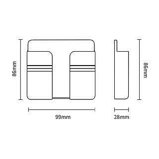 Rak Charger Hanger HP Dinding Holder Charger Tembok Tempat Handphone Remote