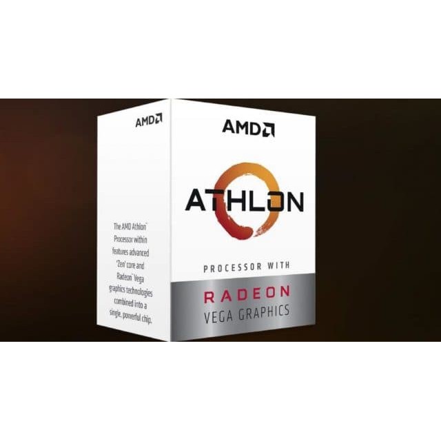 AMD Athlon 200GE Processor with Radeon Vega 3 Graphics
