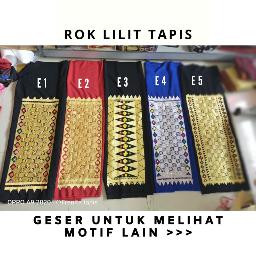 [BISA COD] Rok lilit tapis lampung