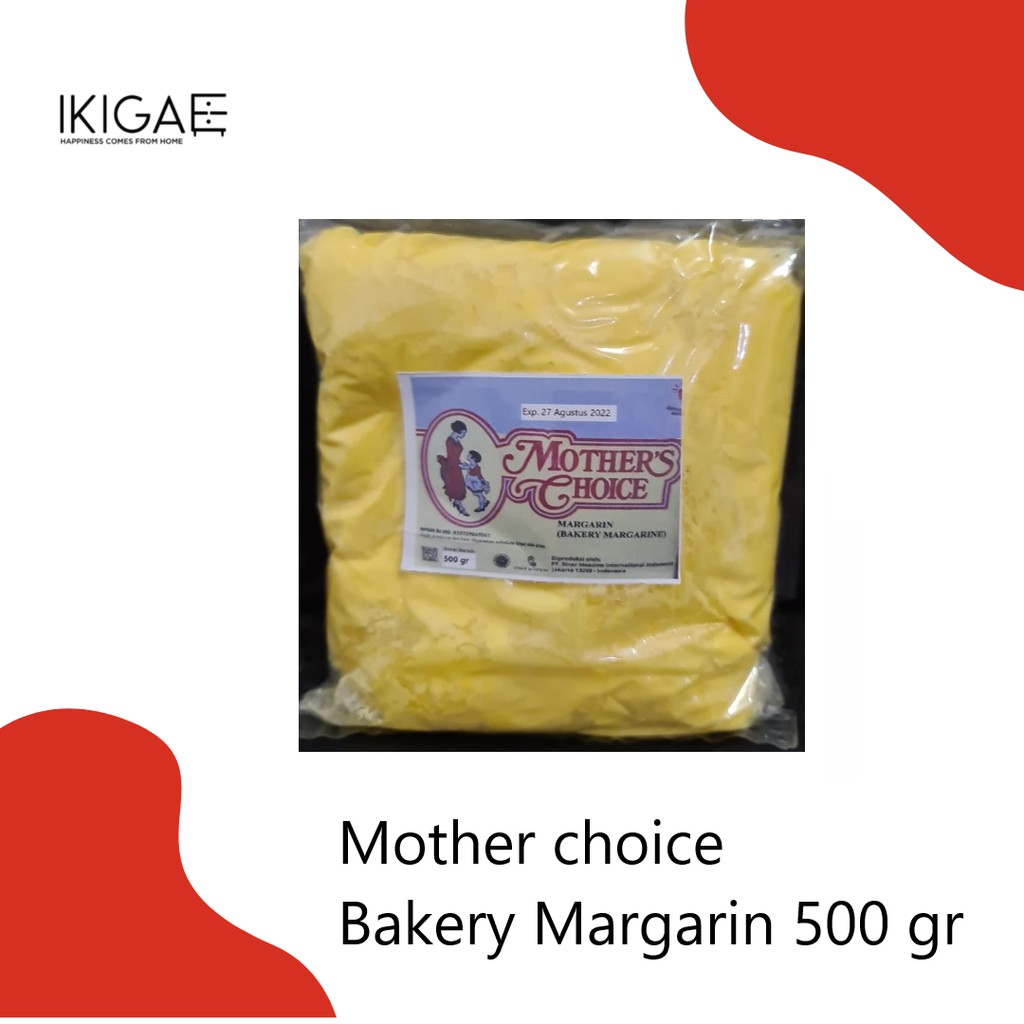 MOTHER CHOICE BAKERY MARGARIN / MENTEGA 500 GR REPACKED