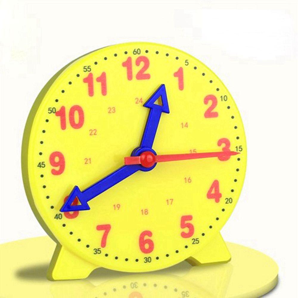 [Elegan] Jam Anak Portable Digital Edukasi Dini Paud Mengajar Jam Kecil Menit Kognisi Kedua Mainan Edukasi Anak