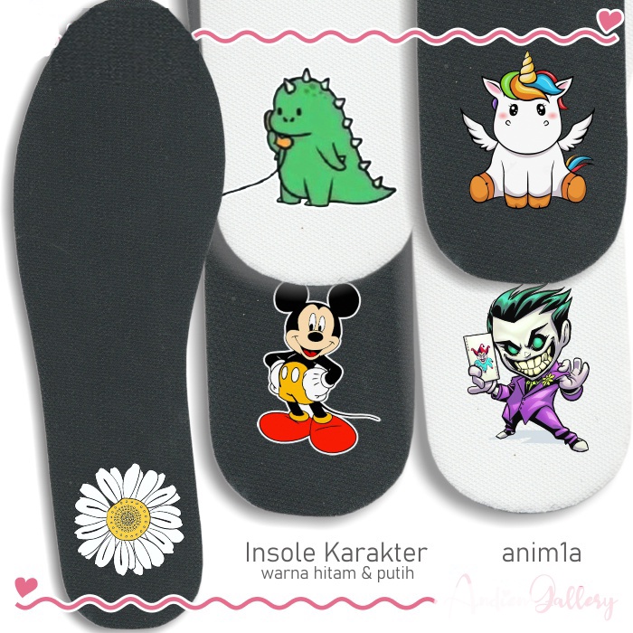 Alas kaki Sepatu Anak Inshole Sepatu Anak Lucu Ganjalan Sepatu Sekolah Anak SD Dan SMP Alas Dalam Se