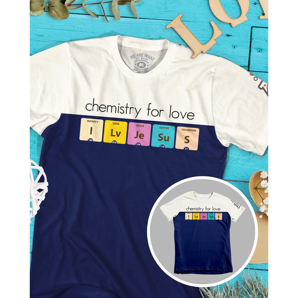 KAOS ROHANI KRISTEN HANDESIGN COUPLE FAMILY BIRU / CODE: CHEM2
