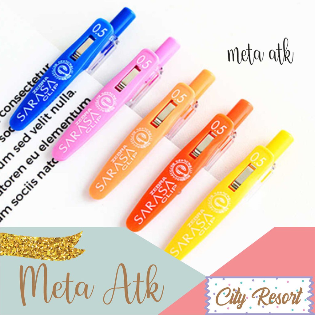 

Pulpen / Pen Gel Zebra Sarasa 0.5mm (1pc)