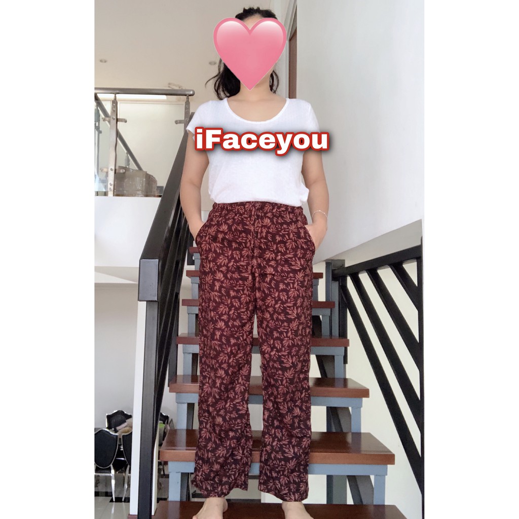 Celana Uniqlo Celana Wanita Celana Wanita Uniqlo Celana Panjang Wanita Uniqlo ORIGINAL 100% Celana