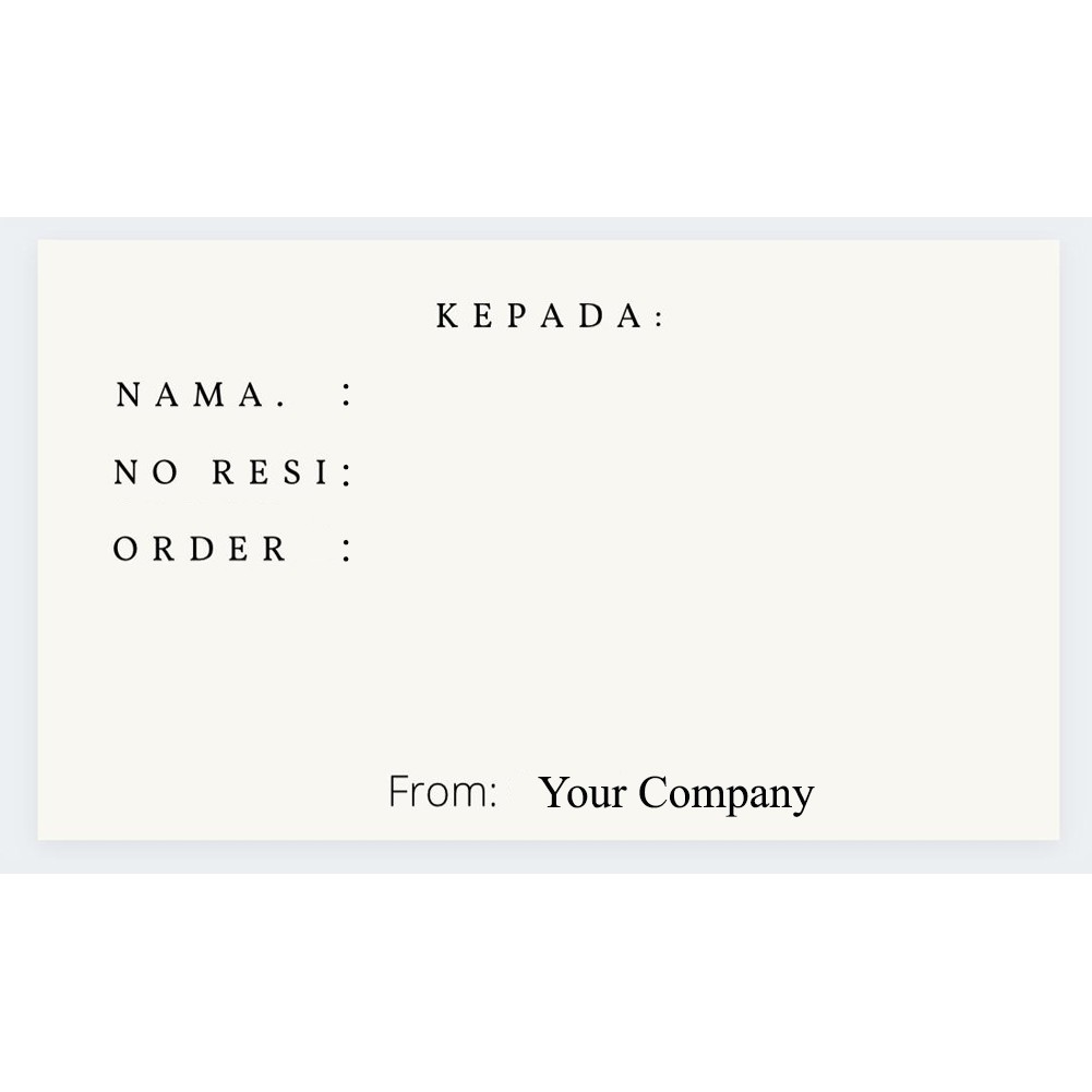 

Label Sticker full colour uk 8 x 6 cm sticker HVS minimal order 50 pcs