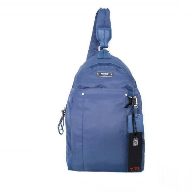 TUMI Luxor Nylong Sling tas selempang slingbag tas perut Backpack navy