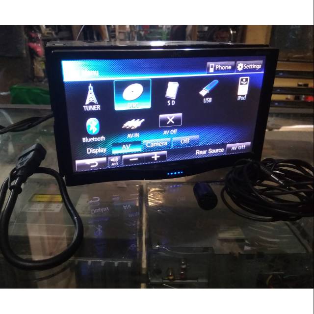 JVC KW-AV70BT original outlander segel mulus audio mobil