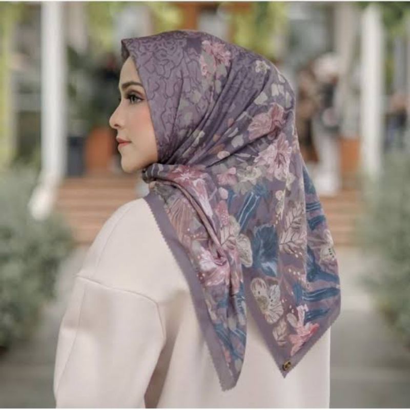 LANGKA ❤️ Preloved SEPERTI BARU lengkap ✅ " Daisy Burlwood " buttonscarves button scarves BS buttons
