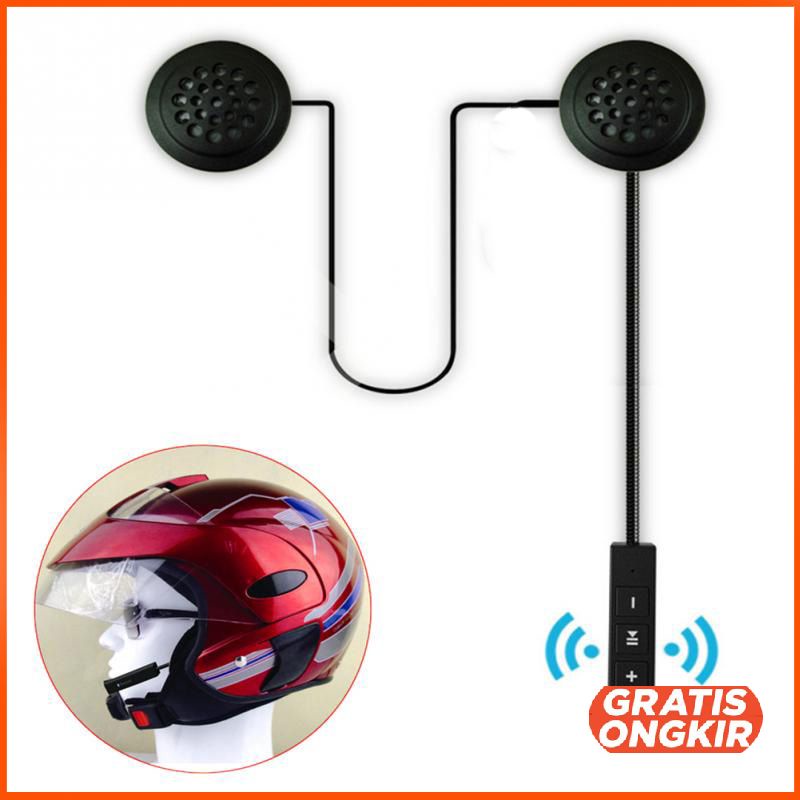 Headset Bluetooth Helm Motorcycle Anti Interference Handsfree BT8