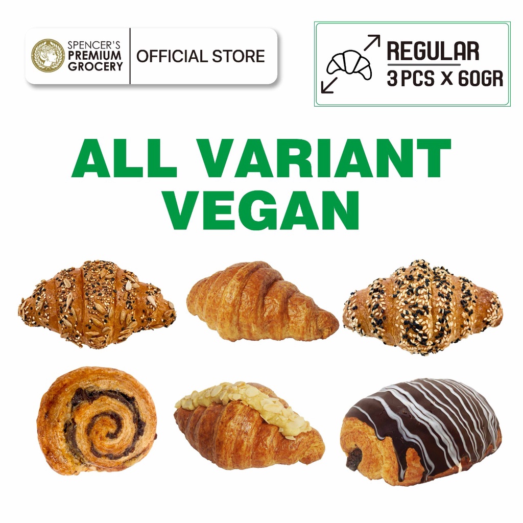 Vegan Croissant - All Variant (6pcs)