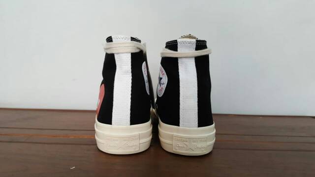 Converse CT 70 Hi Cdg Play Black Off White Mirror Quality