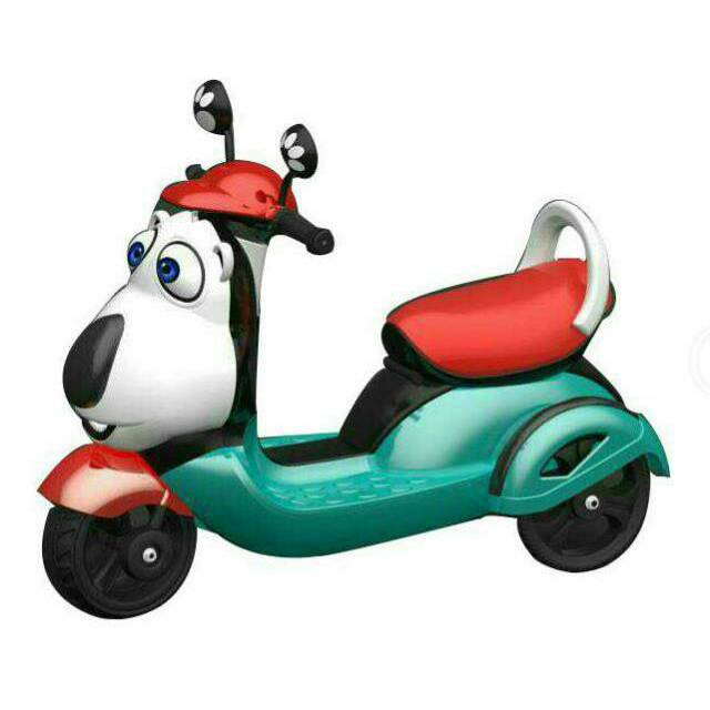 Motor mainan aki anak Scoopy Snoopy