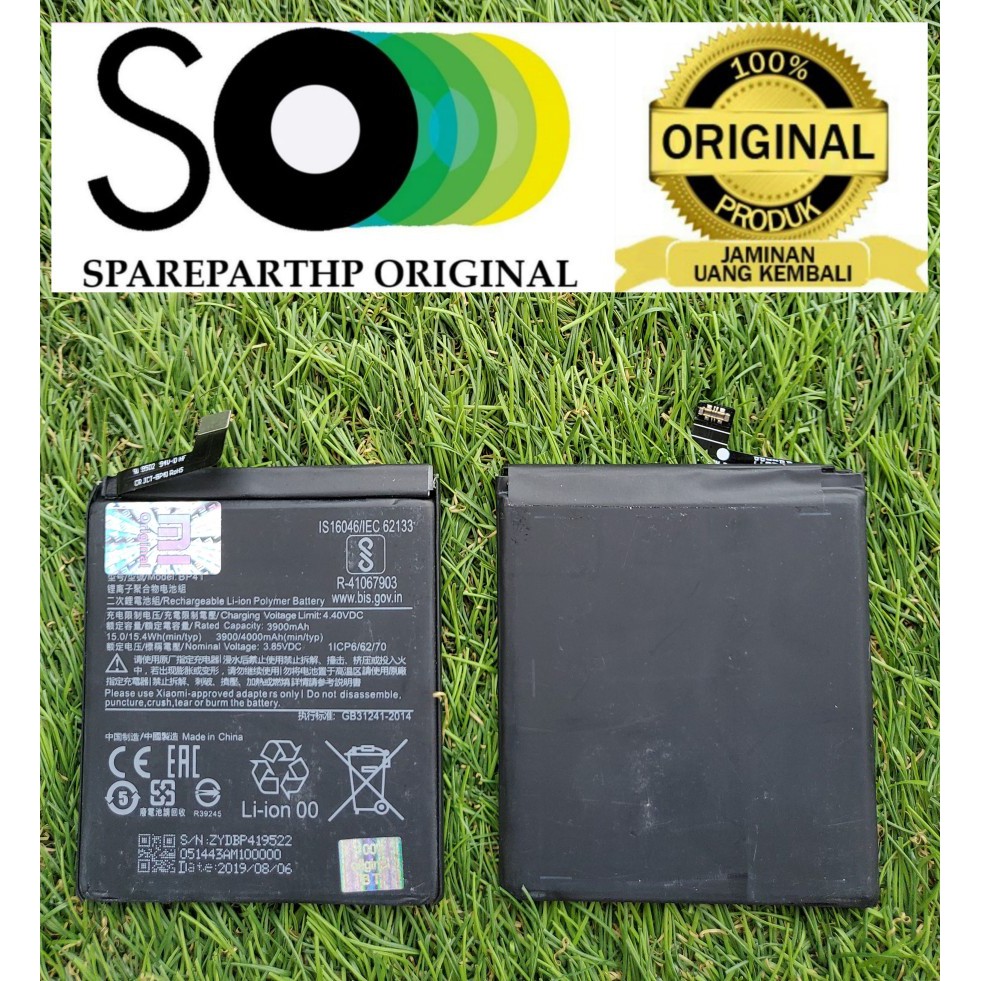DIJAMIN ORIGINAL 100% BATRE BATERAI BP41 XIAOMI MI9T / K20 / K20 PRO