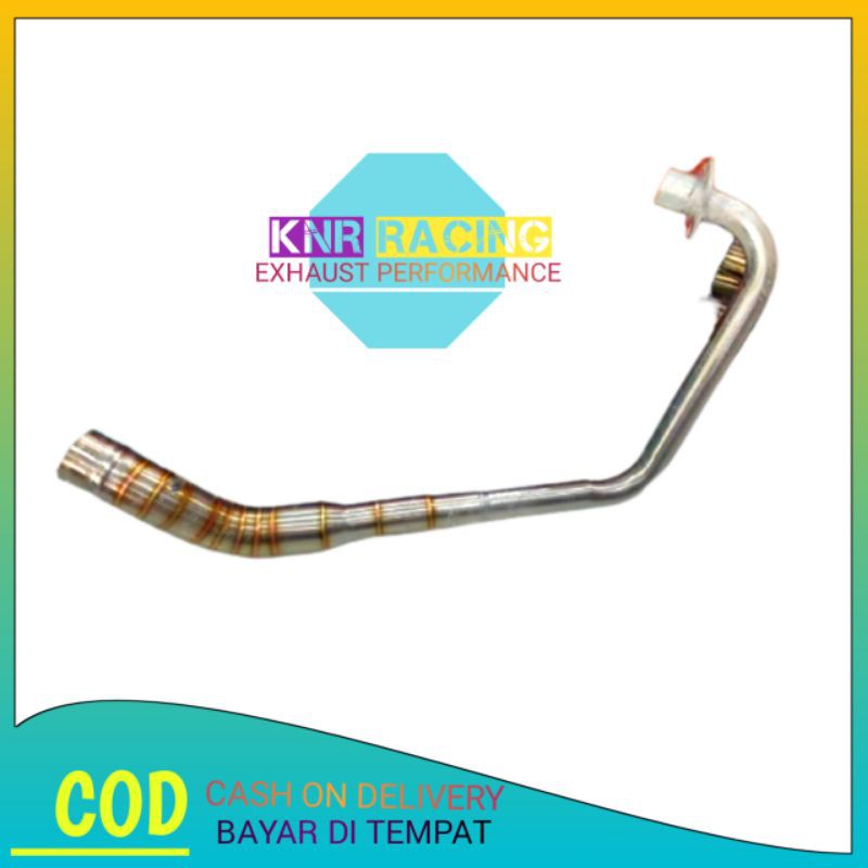 pipa Leher kenalpot KLX kolong