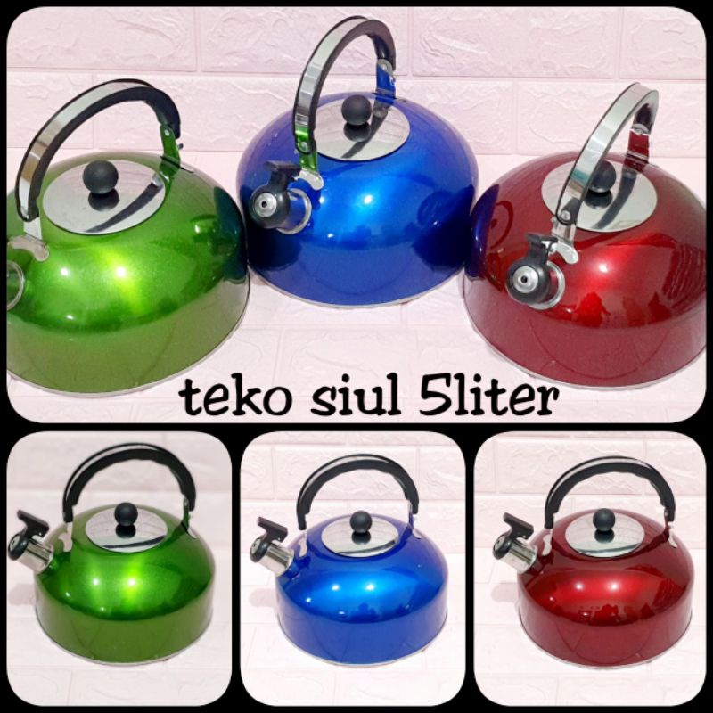 Teko Siul 5 liter/ Teko Jumbo/ Cerek Air/ Kettle 5 liter
