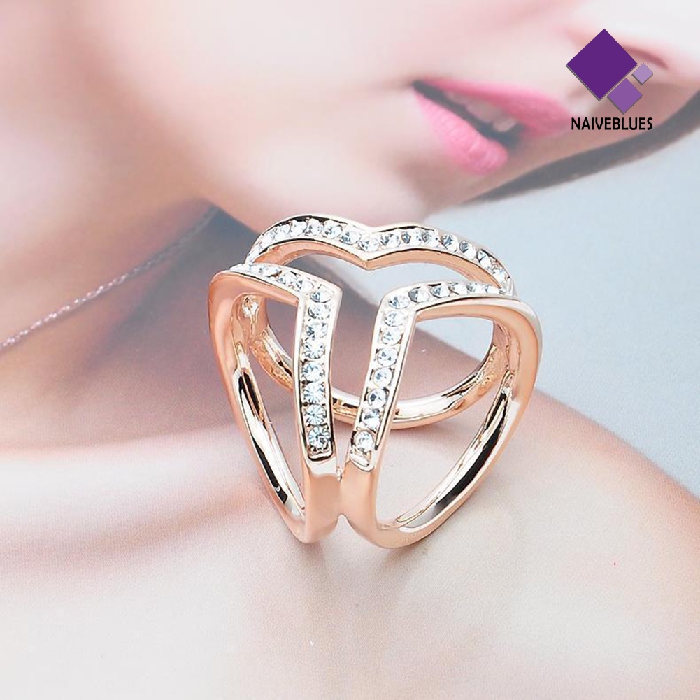 Naiveblue &gt; Klip Buckle Scarf / Syal Model Tri-circle Untuk Wanita