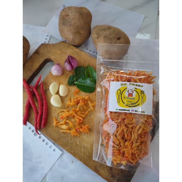 

Kentang Mustofa By KA Foods 50 Gram Daun Jeruk