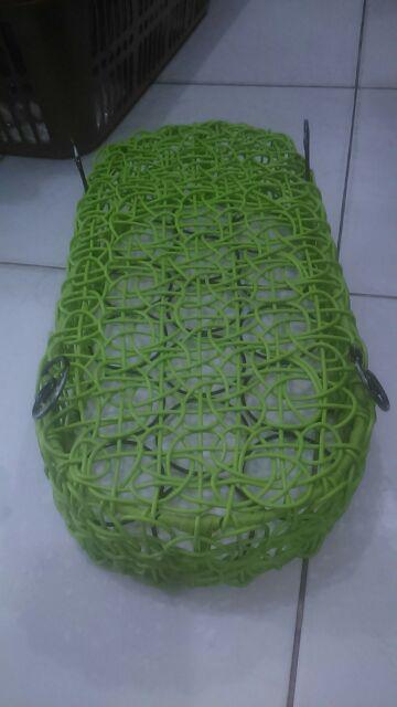 Keranjang Air Mineral / Tempat Aqua Gelas Rotan Sintetis Isi 16