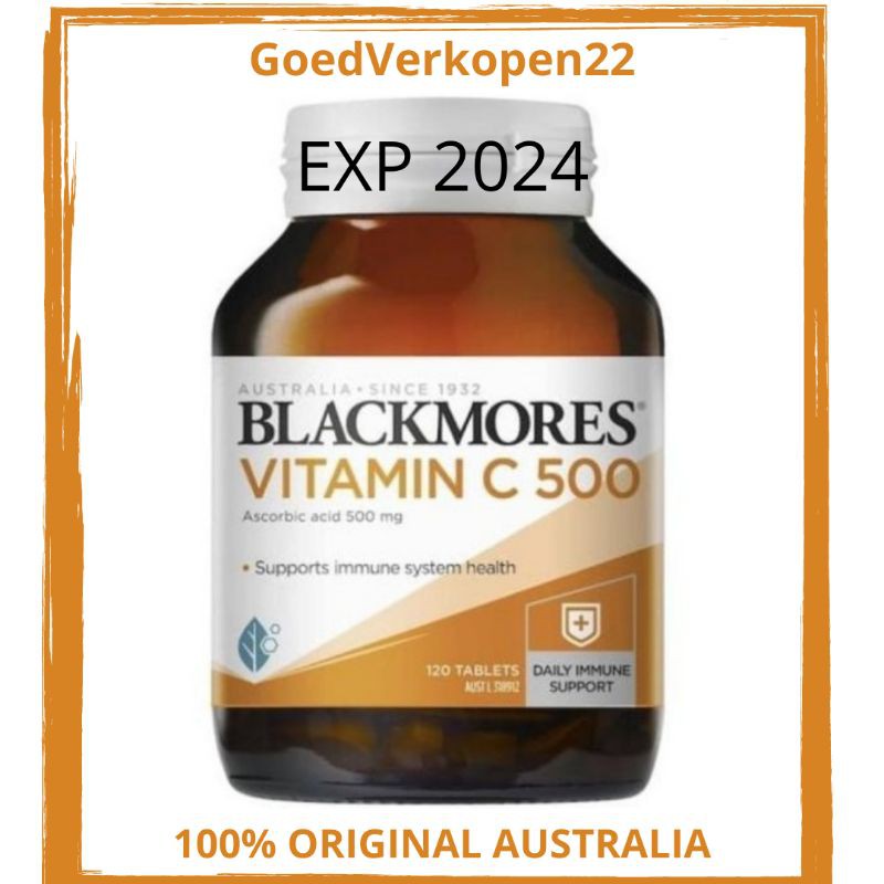 Blackmores Vitamin C 500 mg 120 Tablets - Blackmores vitamin c 500mg Australia