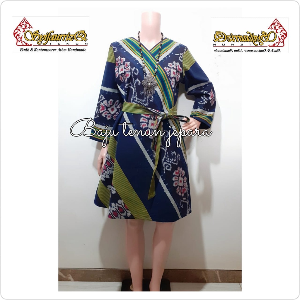 Dress tenun jepara Baju tenun jepara DTB114