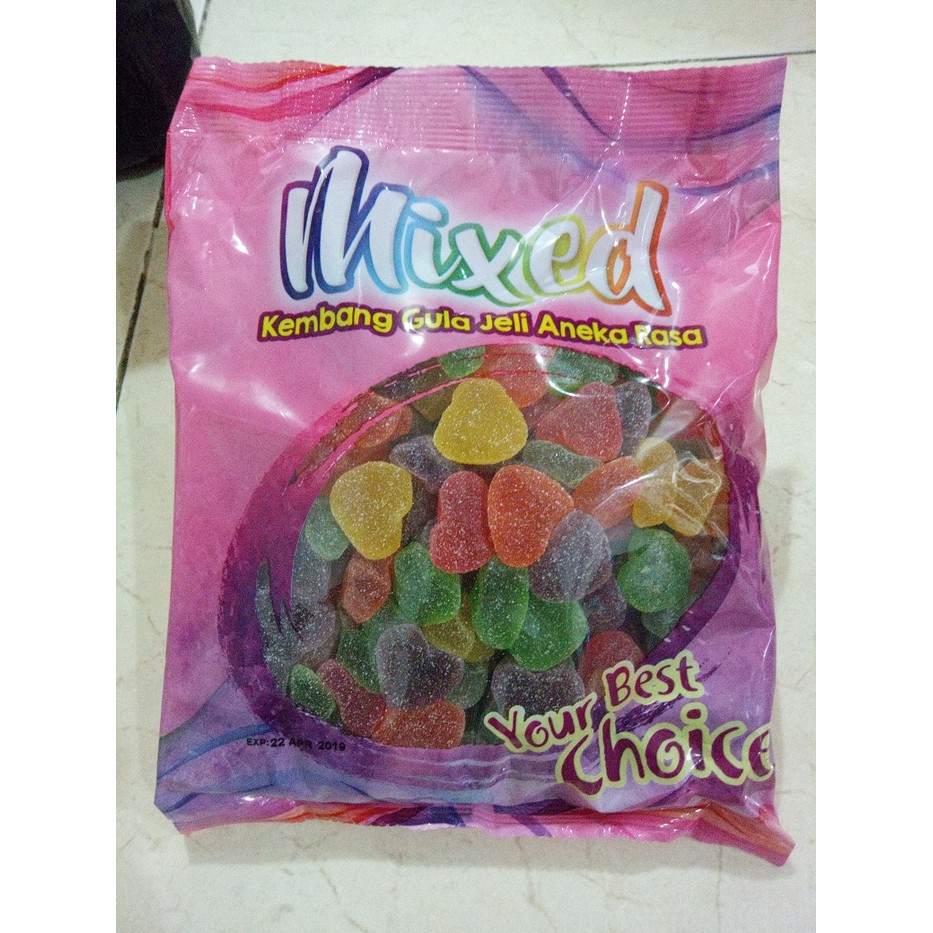 

Permen Jelly Fruit Waisun 1kg