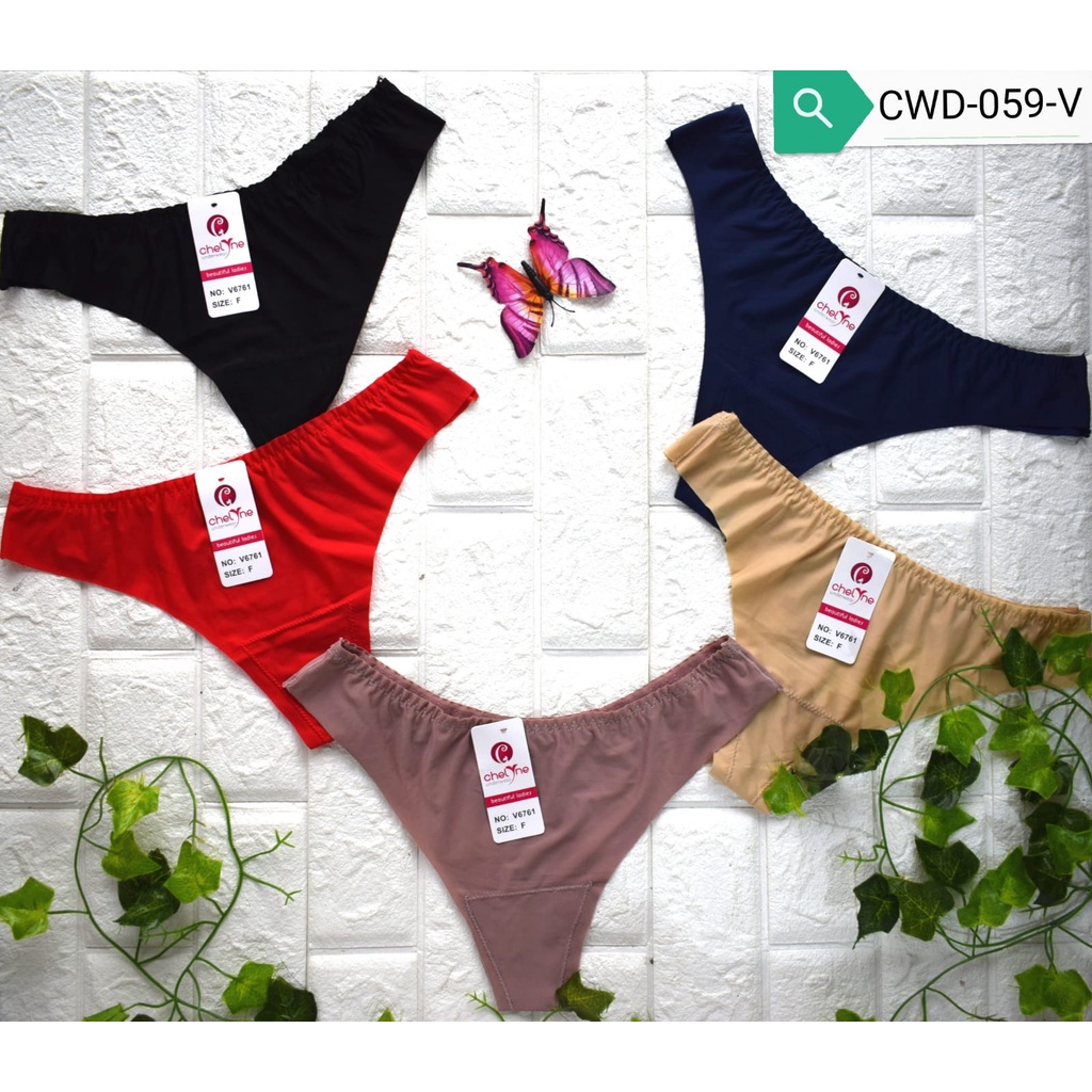 CD Seamless Celana Dalam Jumbo Gstring Tong Wanita Dewasa Sexy  Bahan Super Soft Premium (harga per 