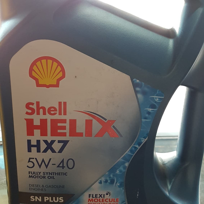 SHELL HELIX HX 7 SAE 5W- 40 ORIGINAL UKURAN 4 LITER