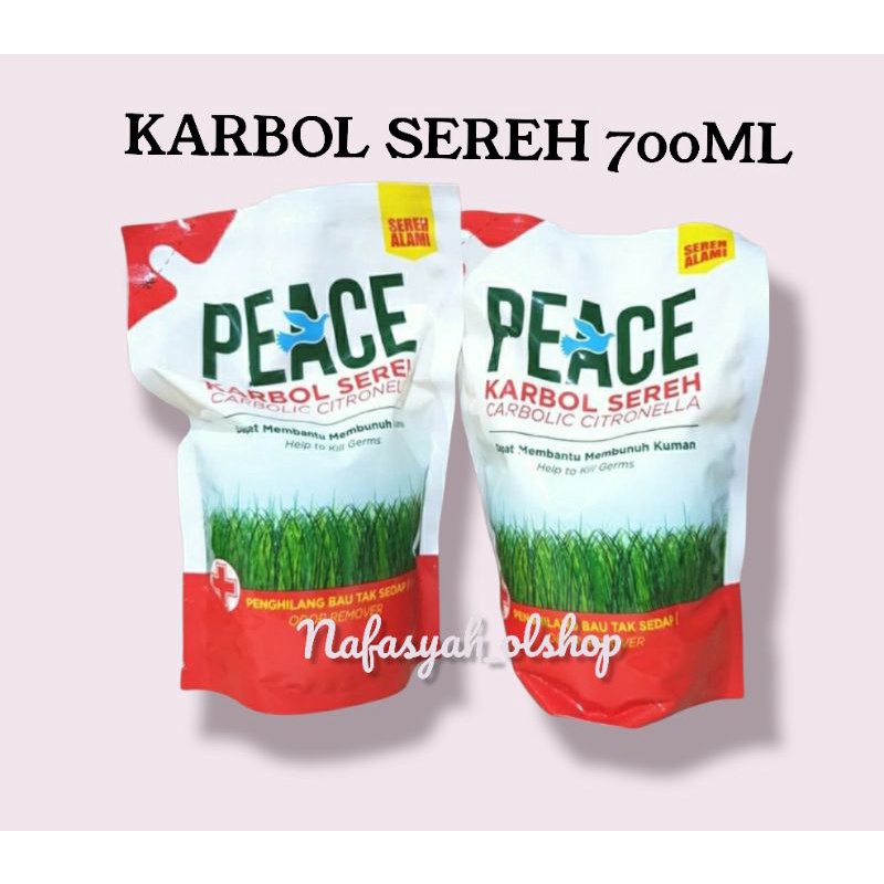 PEACE KARBOL SEREH 700ML