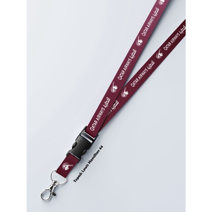 

Lanyard Maskapai Pesawat Qatar Airways Airlines