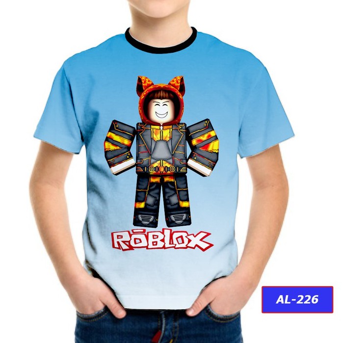 Baju Anak Laki Laki Roblox Series 3D Murah #AL-226