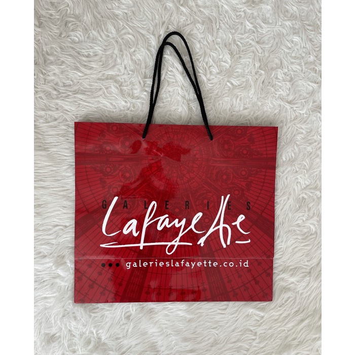 

✨ BISA COD ✨ Galeries lafayette paperbag large / paper bag original