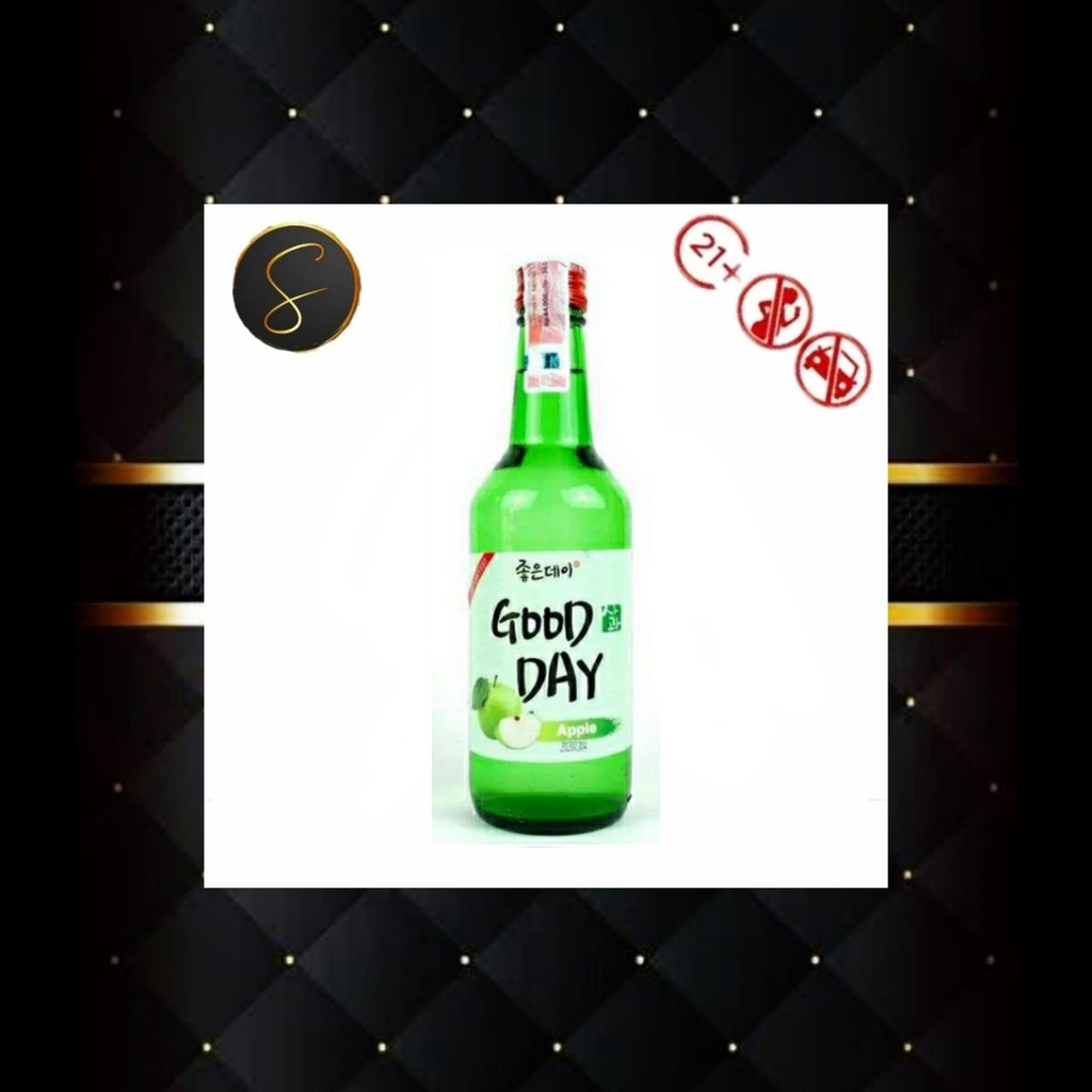 SOJU GOODDAY / GOOD DAY APPLE 360 ML IMPORT