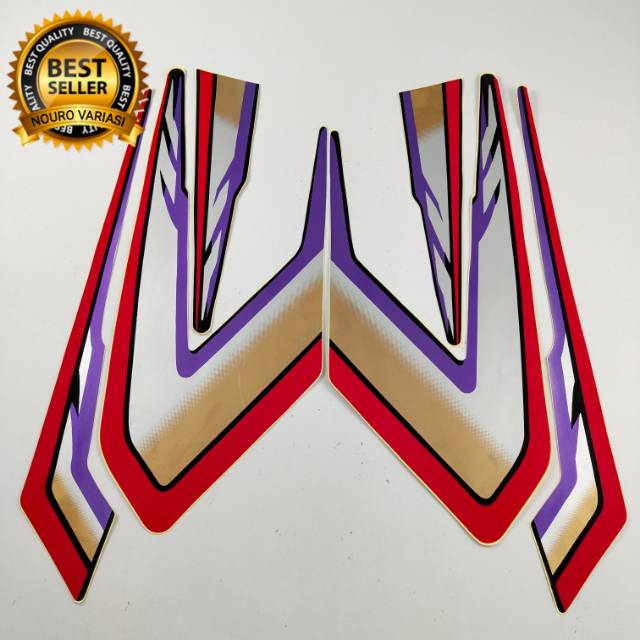 striping yamaha rx s rxs special merah 1995 95 spesial berkualitas