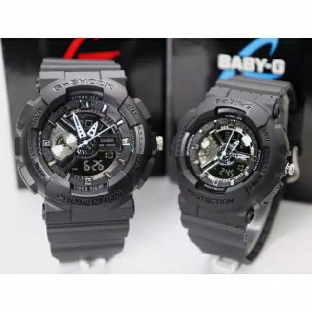 JAM TANGAN COUPLE GSHOCK GA110 BABY G