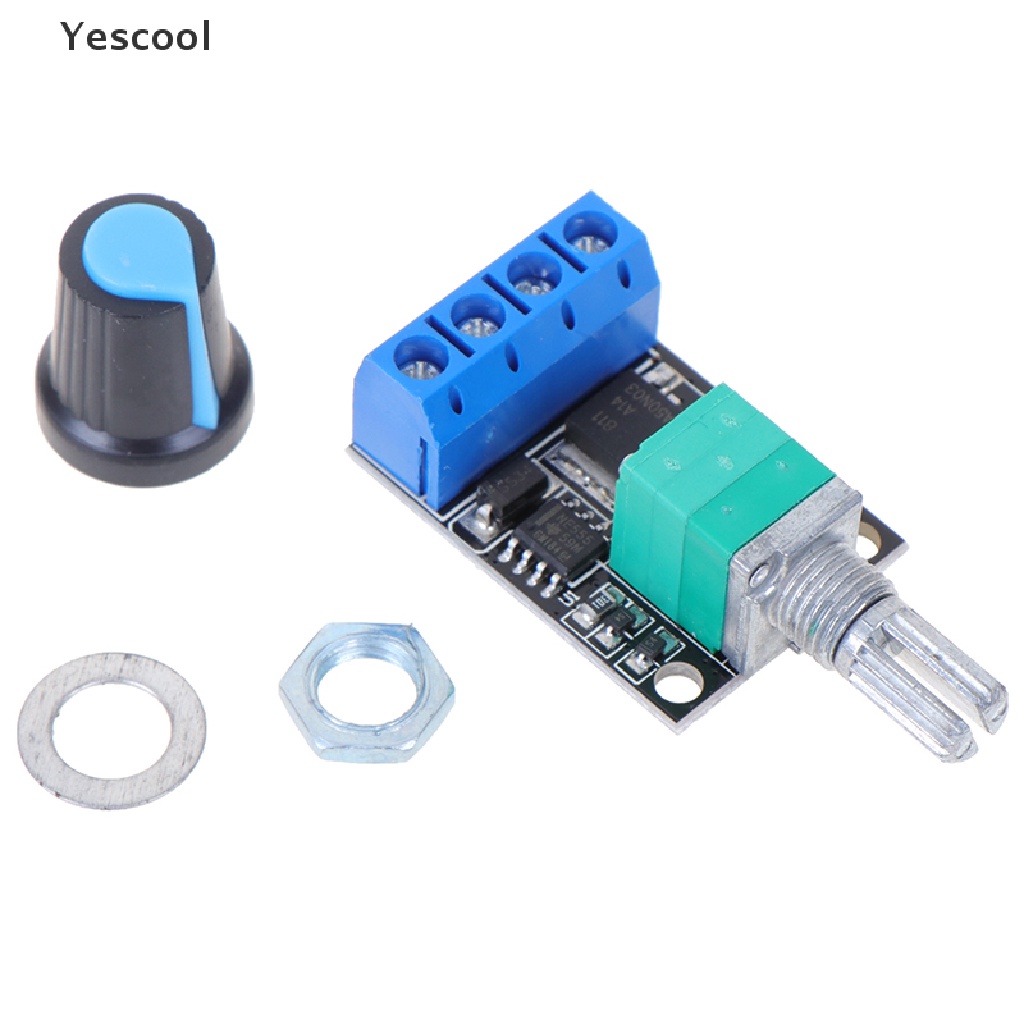 Yescool regulator Pengontrol Kecepatan motor dc pwm 5V-16v 10a