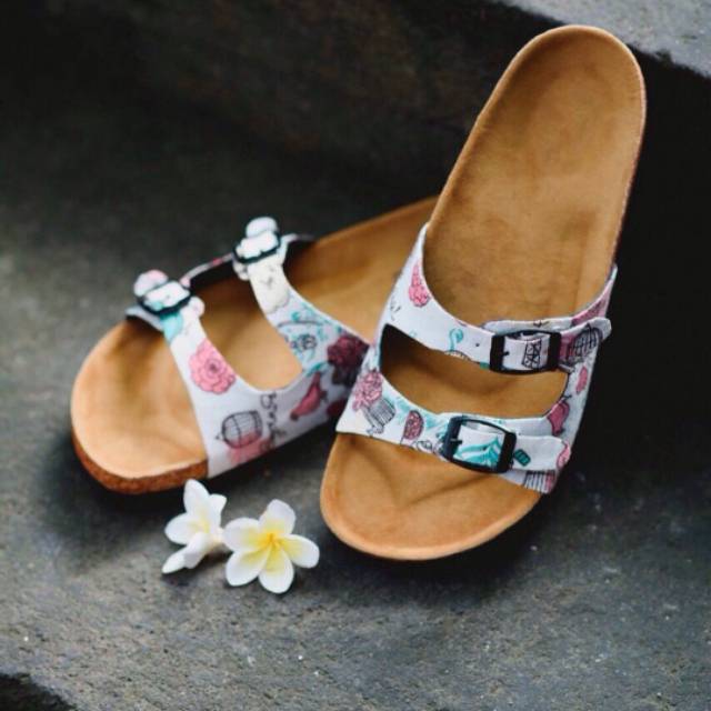 EYLA BEST SELLER 31-46 Bigsize Sandal Handmade Motif Eiffel