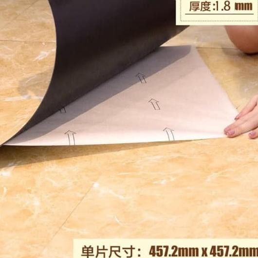 ✣Banyak Peminat» GENARIS MARMER553 KARPET VINYL PLANK PARQUET PARKET LANTAI KAYU LANTAI MARMER STICK